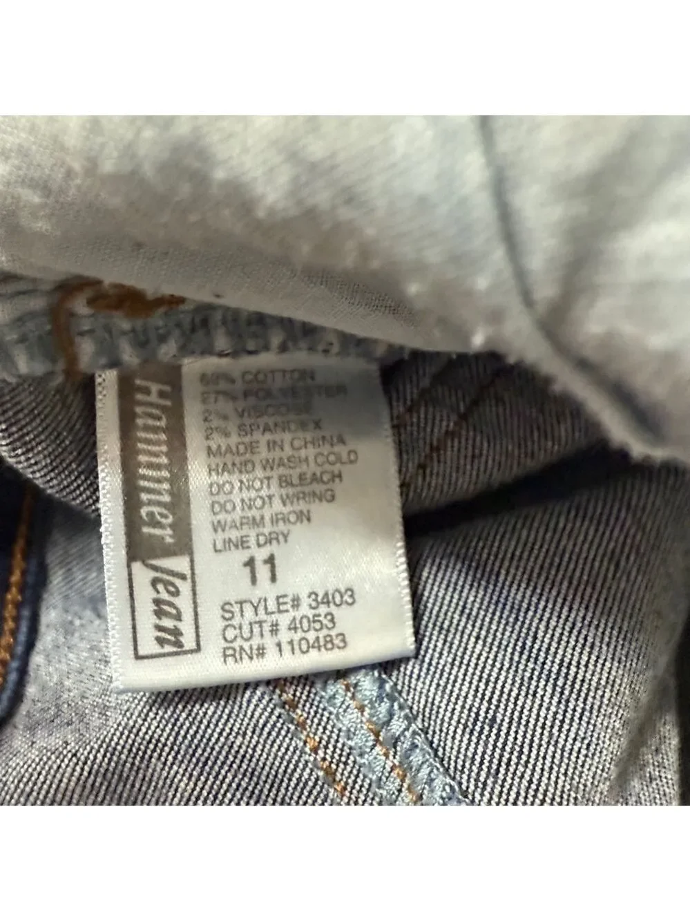 Women's‎ Hammer Jeans Jeans Blue 11